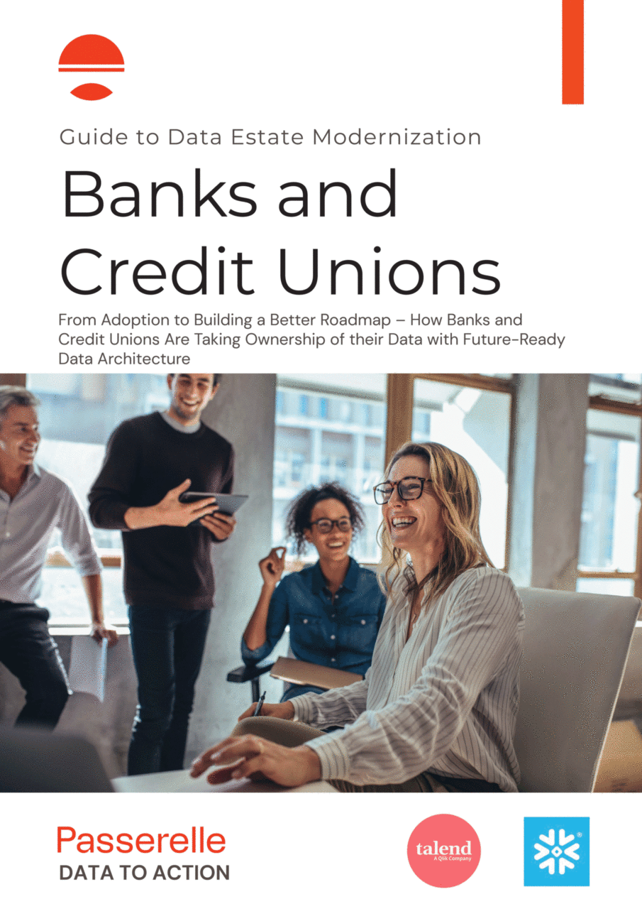 Front Page of Guide to Data Estate Modernization for Banks and Credit Unions